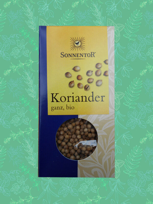 Koriander ganz