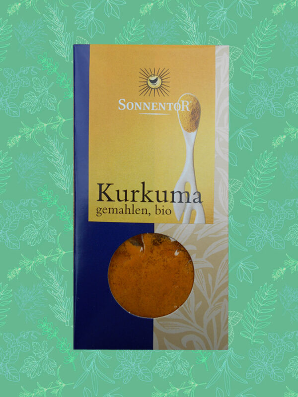 Kurkuma gemahlen