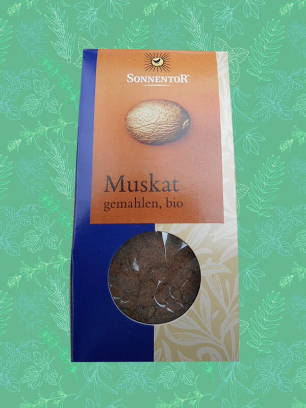 Muskat gemahlen