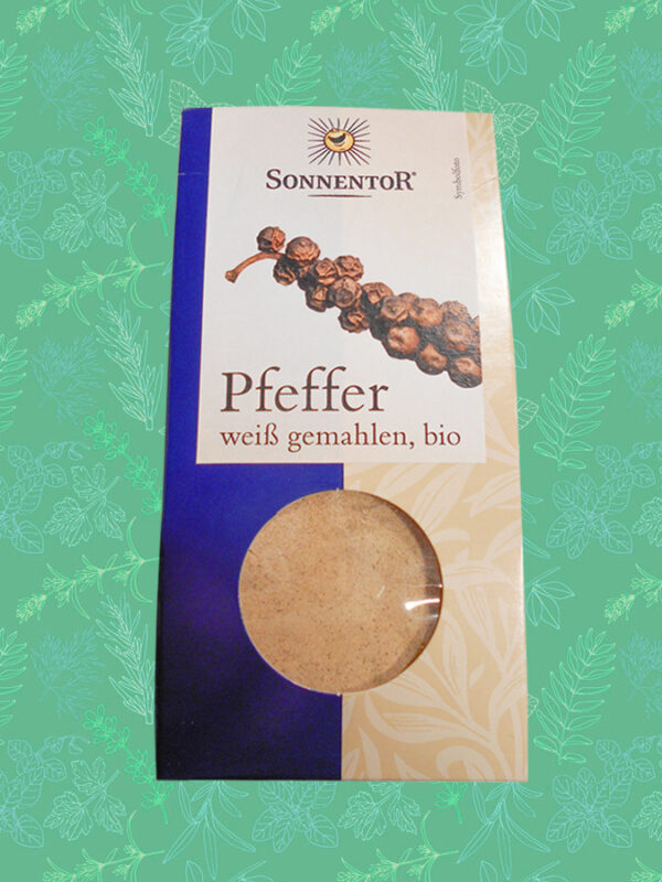 Pfeffer weiß gemahlen