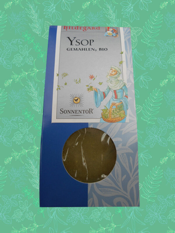 Ysop gemahlen