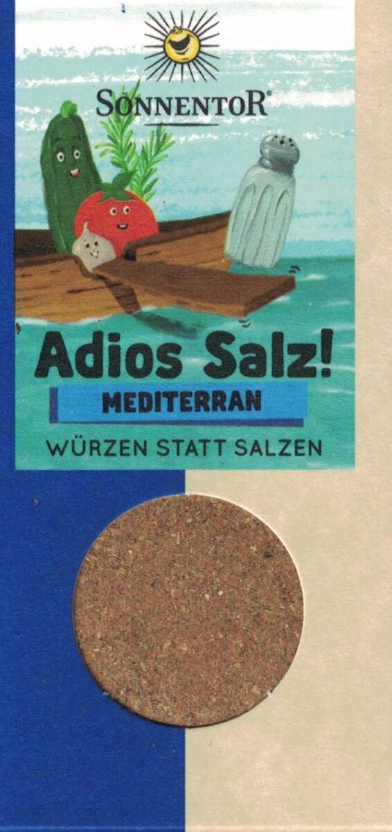 Adios Salz Mediterran - Kräuter Lädle